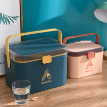 Household medicine box large capacity full set of emergency medical care small emergency medicine storage box medicine box