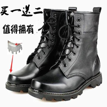 Winter high-help combat boots male special forces training boots land warfare tactical boots explosion-proof boots military hook security shoes combat training boots