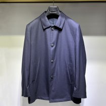 Spinning 88 wool 12 silk coat Dan AndHong Dan and Hong Men Business Autumn