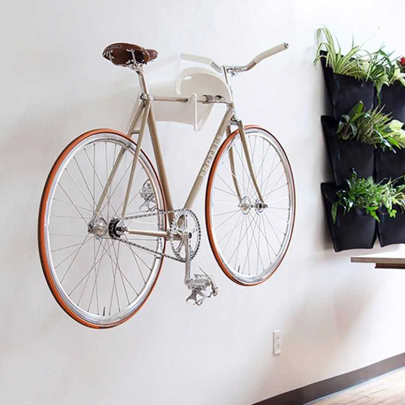 Bookbike bicycle wall-mounted parking rack, bicycle wall-mounted rack, mountainous highway vehicle wall-mounted display rack