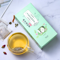 Tongrentang winter melon lotus leaf tea scraping oil to fat thin belly slim body slimming row stool laxity fat reducing fat fat flow camellia tea bag