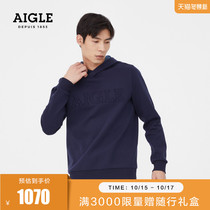 AIGLE AIGLE 2021 New DOUG mens casual fashion simple and comfortable hooded sweater
