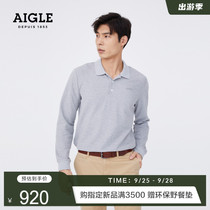 AIGLE AIGLE 21 years of autumn and winter New CADRYM men sunscreen quick-drying steam long sleeve POLOT shirt