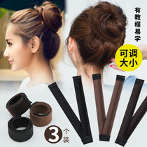 Korean style dish hair ball head dish hair device Female dish hairpin shape fluffy lazy simple fixed artifact