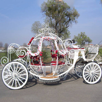 Wedding photography Christmas props Scenic exhibition Pumpkin retro carriage Princess carriage Cinderella European style can be electric
