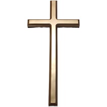 Cross solid wood 40 cm wall decoration wall hanging beech cross