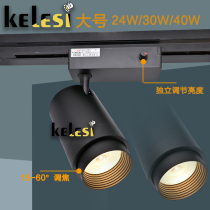 Focus gallery LED zoom track light Museum dimming spot light 30W40W exhibition hall track light showroom light