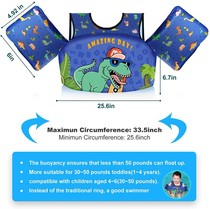 (Amazon Explosive Buoyancy Vest) Baby Swimming Safety Training Equipment Childrens Floating Ring Water Sleeve Buoyancy Suit