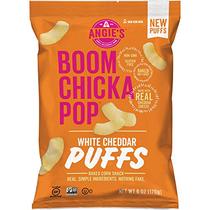 Angies BOOMCHICKAPOP White Cheddar Puffs 6 Oz (P