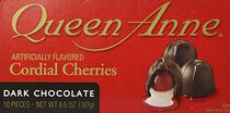 Queen Anne Cordial Cherries Dark Chocolate 6 6 oz