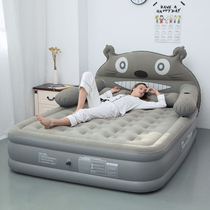 Chincho cartoon inflatable mattress home double inflatable bed cute single padded raised lazy floor air bed