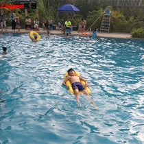 Water skiing board swimming ring inflatable surfboard water foam summer airship thickened floating row children playing water board kick