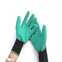 Electrical insulation gloves anti-electricity 220V thin rubber gloves high-pressure household wear-resistant work thickening labor insurance