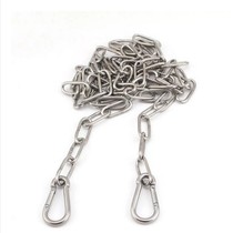 304 Stainless Steel Clothesline Outdoor Anti-Slip Chain Bar Sunburn Rope Windproof Cool Clothes Rope Iron Chain Hook Wire Rope