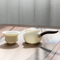 Black Sandalwood Road cup tea tea division Japanese tea set sea tea tea ceremony accessories filter jade porcelain cup tea