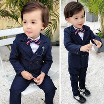 Boys small suit suit suit spring and autumn 1 British style 2 baby dress 3 childrens formal dress 4 boy flower girl suit