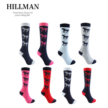 Taiwan imported Hillman childrens equestrian sports stockings Horse riding equestrian socks Knight socks mens and womens the same