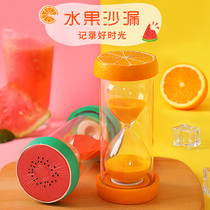 15 30 60 minutes hourglass ornaments brushing teeth decompression quicksand time timer anti-fall children student small gift