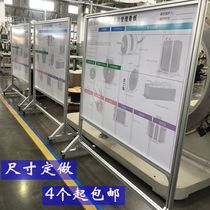 Quality management Kanban customized production plan Kanban warehouse visual display board factory workshop shelf