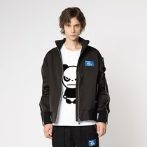 HIPANDA Yintai counter male Panda fifth element multi zipper decorative jacket 0203681657