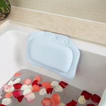 Bath pillow Waterproof sponge Bath pillow Bath cushion pillow Bath pillow Bath pillow Bath pillow Large suction cup non-slip tasteless bathroom