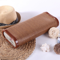 Summer pillow Bamboo Pillow Rattan Pillow Hollow Pillows Pillow Care Cervical Spine No Gripping Head Hair Ice Silk Summer Cool Pillowcase