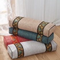 Buckwheat Pillow Chinese Style Retro Square Pillow Single Pillow Core Home Student Dormitory Mens Rectangular Summer Breathable Cool Pillow