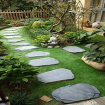 Natural bluestone board Tingbu Stone Garden lawn stepping stone Villa anti-slip floor tile Garden garden paving stepping stone