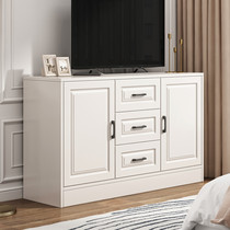TV cabinet minimalist modern small family type Living room storage combined wall cabinet ground cabinet tea table High-style bedroom TV cabinet