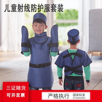Lead clothing ray protective clothing Radiation Ct Pat Radiology Oral Dental Lead Cap Neck Collar Scarves Children Half Sleeves