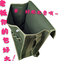 Canvas electrician kit wear-resistant padded multifunctional special size repair shoulder cross-body tool bag backpack