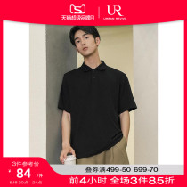 UR 2023 Summer New Mens Leisure Base Pure Color Polo Collar Polo Color Polo Polo Color Shirt UMB43202002