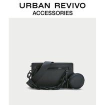 URBAN REVIVO2021 summer new mens accessories FASHION messenger bag AM08TB4N2003