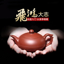 (Chang Tao)Yixing pure handmade purple sand pot tea pot set household authentic famous Li Xiaolu Feihong