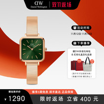 dw Watch Womens QUADRO Series Square Piano Watch 22×22mm Daniel Wellington