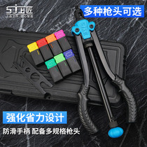 Pull rivet nut gun double manual pull hat gun pull mother gun pull rivet gun rivet gun Latin gun automatic Liu Ding gun