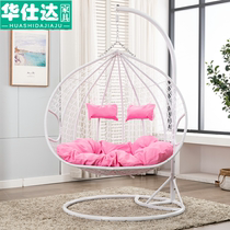 Hanging basket Rattan chair Swing Outdoor courtyard Cradle chair Indoor household lazy hanging orchid Bedroom hanging chair furniture