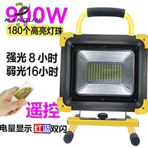 LED camping light Rechargeable flood light Outdoor tent camping camping stall Portable family emergency ampula