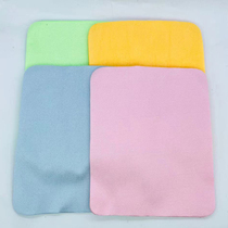 Imitation suede Island silk glasses cloth mobile phone jewelry Jade Hotel wipe cloth do store name logo