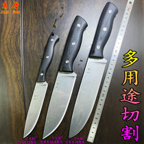 Angle shield 14C28N steel multi-function fruit knife Segmentation boning knife Barbecue meat cutting meat slaughtering meat peeling knife