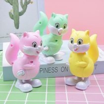 Childrens clockwork and chain jumping small toys within 5 yuan Little squirrel baby baby 0-1 years old 1-2 years old