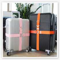 A CROSS TROLLEY CASE PACKING STRAP WITH ELASTIC STRAP STRAP STRAP SUITCASE REINFORCEMENT STRAP TRAVEL LUGGAGE STRAP
