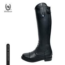 114 Hillman mila Premium Edition series Childrens pure cowhide equestrian riding boots sports non-slip riding boots