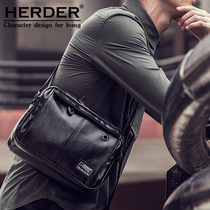 Single shoulder bag Male damp mens bag Oblique Satchel Bag Mens Tide Cards Bag student Day Backpack Leisure Obliquely Satchel