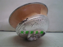 Inner Mongolia special ethnic crafts Mongolian wine bowl Small small silver bowl (non-silver)outer diameter 6cm