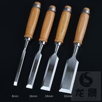 Woodwork chisel opening Tenon digging hole carving knife beech wood extended flat head shovel Carpenter Carpenter Carpenter knife flat shovel Wood