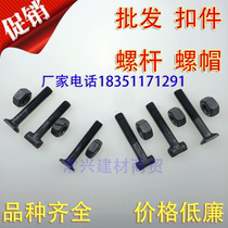 Direct selling M12 national standard non-standard steel pipe scaffolding fastener screw fastener nut nut screw T screw