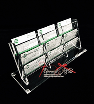  9-grid 30-grid transparent acrylic multi-layer multi-grid business card box Business card holder Card holder dedicated to office exhibitions