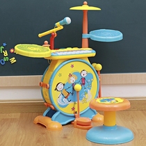Children drum set Beginner One year old baby Playing drum Musical instrument Boy beating music toy girl Electronic drum