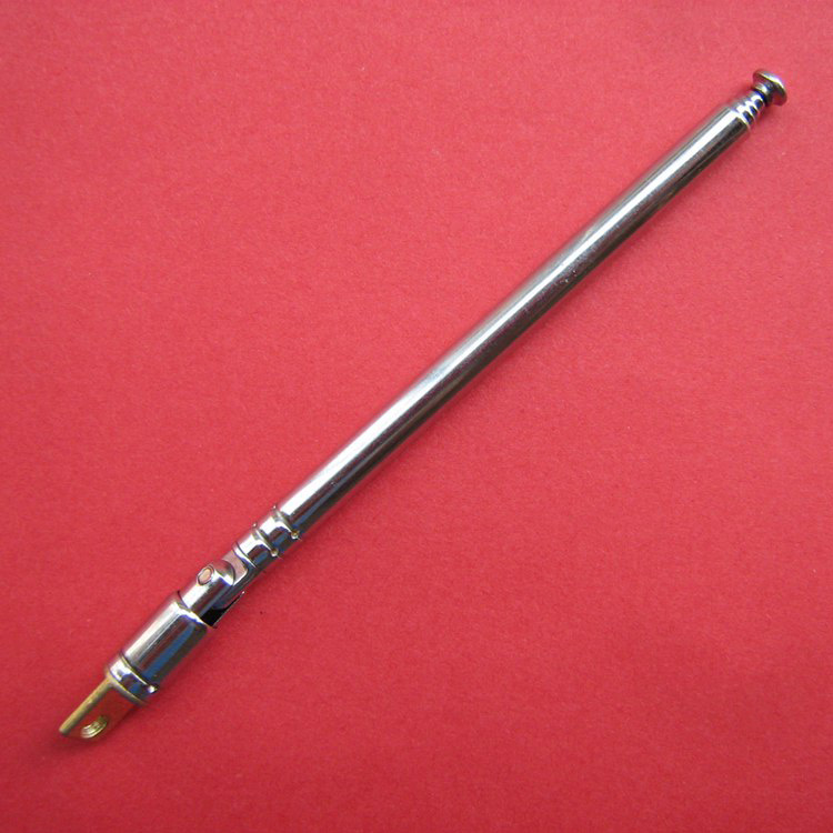 Five tie-rod antennas with a length of about 29.40CM after 6-5273 360 degree rotation are pulled apart can be used in radio media.